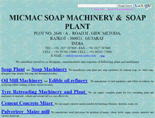 Tablet Screenshot of micmacindia.com